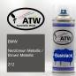 Preview: BMW, Nerzbraun Metallic / Brown Metallic, 212: 400ml Sprühdose, von ATW Autoteile West.